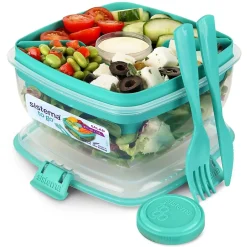 Newell Sistema Salad Container, Clear (21356ZS) New