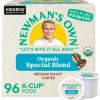 Keurig K-Cups<Newman's Own Organics Special Blend Coffee Keurig® K-Cup® Pods, Medium Roast, 96/Carton (4050)