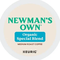 Keurig K-Cups<Newman's Own Special Blend Coffee Keurig® K-Cup® Pods, Medium Roast, 48/Box (373293)