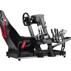 Next Level Racing F-GT Elite Wheel Plate Edition NLR-E001 Racing Cockpit for PC, Black* Gaming Accessories
