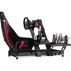 Next Level Racing F-GT Elite Front & Side Mount Edition NLR-E003 Racing Cockpit for PC, Black* Gaming Accessories