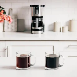 Coffee Makers<Ninja 14-Cups Automatic Drip Coffee Maker, Black & Stainless Steel (DCM201)