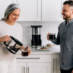 Coffee Makers<Ninja 14-Cups Automatic Drip Coffee Maker, Black & Stainless Steel (DCM201)