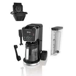 Coffee Makers<Ninja 12-Cups Single Serve & Automatic Drip Coffee Maker, Black (CFP301)