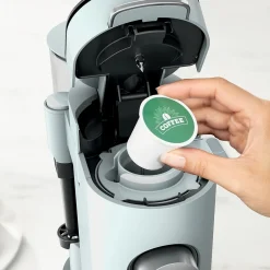 Coffee Makers<Ninja 3-Cups Single Serve Coffee Maker, Glacier Blue (PB051GB)