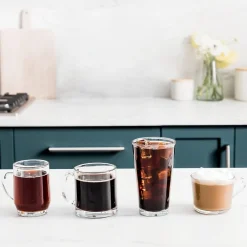 Coffee Makers<Ninja 3-Cups Single Serve Coffee Maker, Glacier Blue (PB051GB)