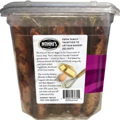 Cookies<Nonni's Nonni’s individually wrapped Salted Caramel Italian Biscotti Cookies , 25 Packs/Box (NSD97670)