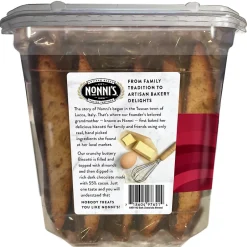 Cookies<Nonni's Nonni’s individually wrapped Dark Chocolate Italian Biscotti Cookies, 21.5 oz., (NSD97651)