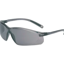 Eye Protection<North Safety North® A700 Series Safety Glasses, Gray, Anti-scratch Lens