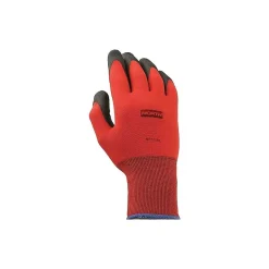 Work Gloves<Honeywell North North by Flex Red Nylon PVC Gloves, Red/Black, 12 Pairs/Pack (NF11/9L)
