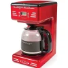 Coffee Makers<Nostalgia 12-Cups Automatic Drip Coffee Maker (NRCOF12RR)