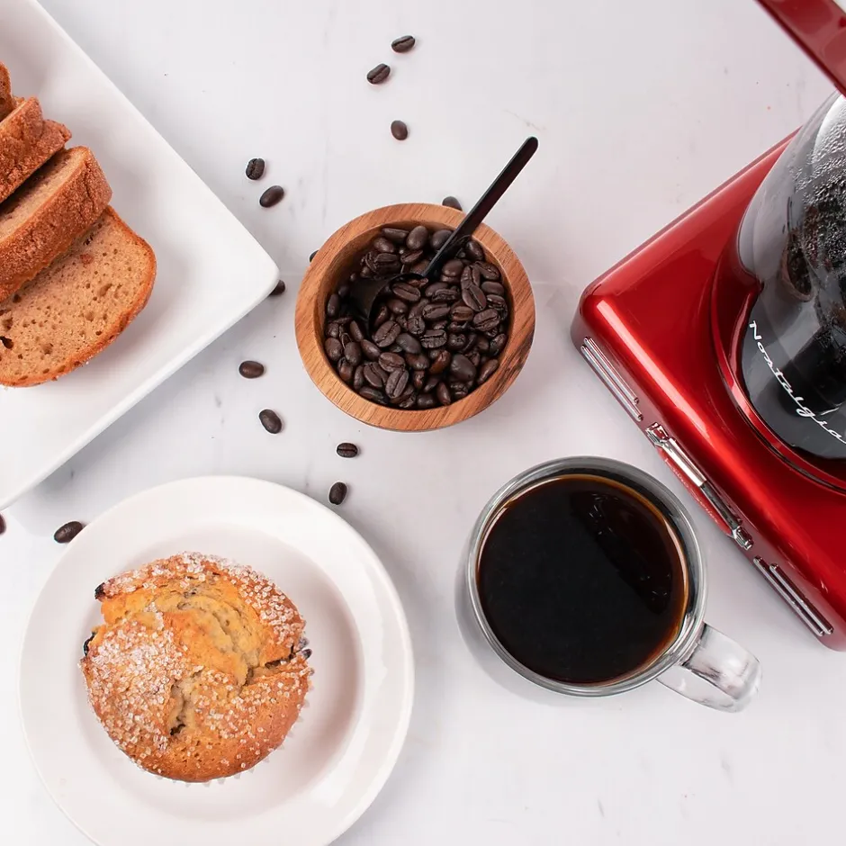 Coffee Makers<Nostalgia 12-Cups Automatic Drip Coffee Maker (NRCOF12RR)