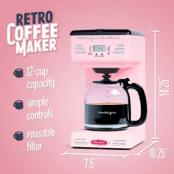 Coffee Makers<Nostalgia 12-Cups Automatic Coffee Maker (RCOF12PK)