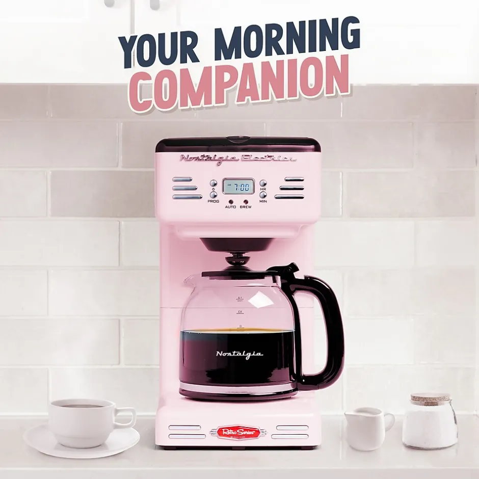 Coffee Makers<Nostalgia 12-Cups Automatic Coffee Maker (RCOF12PK)