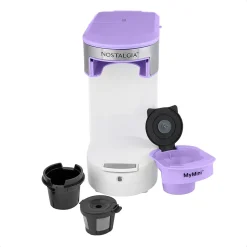 Coffee Makers<Nostalgia MyMini 2-Cups Single Serve Coffee Maker, Lavender (NMPCCPGC1LVS)