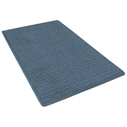 Floor Mats<NoTrax Barrier Rib Tufted Polypropylene Yarn Superior Entrance Floor Mat, 4' x 6', Slate Blue