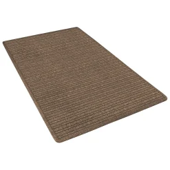 Floor Mats<NoTrax Barrier Rib Tufted Polypropylene Yarn Superior Entrance Floor Mat, 3' x 5', Brown
