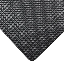 Floor Mats<NoTrax Bubble Trax Vinyl Dry Safety/Anti-Fatigue Floor Mat, 3' x 5', Black (482S0035BL)