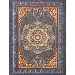 Floor Mats<NoTrax OrienTrax Nylon Fiber Specialty Entrance Floor Mat, 3' x 5', Sapphire