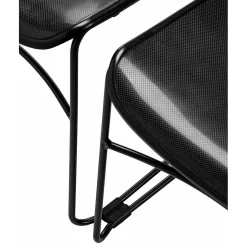 NPS Commercialine 850 Series Ultra Compact Stack Chair, Black, 8 Pack (850-CL/8) Folding & Stacking