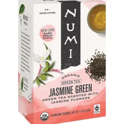 Tea<Numi Green Tea Bags, 18/Box (447215)