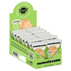 Cookies<Nunbelievable Plant-based Shortbread Cookie, 1.3 oz, 18/Pack(220-02245)