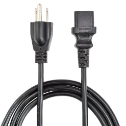 Power Cables<NXT Technologies 6' Desktop/Monitor Power Cord, Black (NX29759)