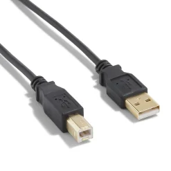 Usb Cables<NXT Technologies ™ 7' USB A Male/B Male, Black (NX29929)