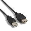 Usb Cables<NXT Technologies ™ 6' USB A to USB A Cable, Male to Female, Black (NX29753)