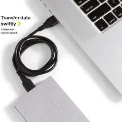 Usb Cables<NXT Technologies 6' USB Type-A Male to Micro-USB Type-B Male, Black (NX29773)