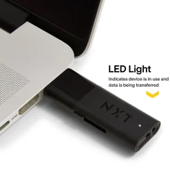 NXT Technologies ™ 16GB USB 2.0 Type A Flash Drive, Black, 2/Pack (NX52549-US/CC)* Usb Flash Drives