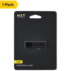 NXT Technologies ™ 32GB USB 3.0 Type A Flash Drive, Black (NX27996-US/CC)* Usb Flash Drives