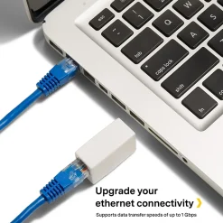 Ethernet Cables<NXT Technologies ™ NX56836 50' CAT-6 Cable, Blue