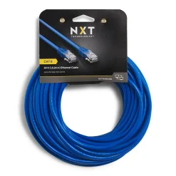 Ethernet Cables<NXT Technologies ™ NX56836 50' CAT-6 Cable, Blue