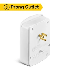 Surge Protectors & Power Strips<NXT Technologies ™ 6-Outlet Plus USB Surge Protector, 1200 Joules (NX54321)