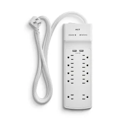 Surge Protectors & Power Strips<NXT Technologies ™ 10-Outlet Plus USB Surge Protector, 6' Cord, 3000 Joules (NX54318)