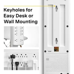 Surge Protectors & Power Strips<NXT Technologies ™ 10-Outlet Plus USB Surge Protector, 6' Cord, 3000 Joules (NX54318)
