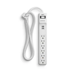 Surge Protectors & Power Strips<NXT Technologies ™ 6-Outlet Plus USB Surge Protector, 6' Cord, 900 Joules (NX54315)
