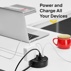 Surge Protectors & Power Strips<NXT Technologies ™ 2-Outlet Plus USB Surge Protector, 5' Cord, 500 Joules (NX61428)