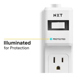 Surge Protectors & Power Strips<NXT Technologies ™ 6-Outlet Surge Protector, 8' Cord, 900 Joules (NX54314)
