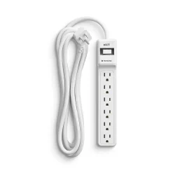 Surge Protectors & Power Strips<NXT Technologies ™ 6-Outlet Surge Protector, 12' Cord, 900 Joules (NX61425)