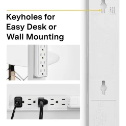 Surge Protectors & Power Strips<NXT Technologies ™ 6-Outlet Surge Protector, 12' Cord, 900 Joules (NX61425)