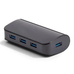 Usb Hubs<NXT Technologies ™ 4-Port USB 3.0 Hub, Black (NX29745)