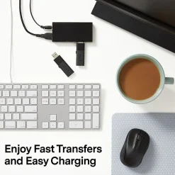 Usb Hubs<NXT Technologies ™ 7-Port USB 3.0 Hub, Black (NX29746)