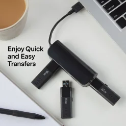 Usb Hubs<NXT Technologies ™ 4-Port USB 2.0 Hub, Black (NX56850)