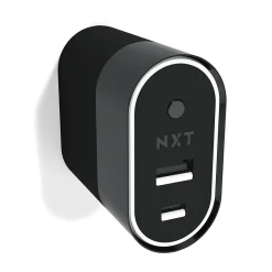 NXT Technologies ™ Universal 2-Port USB-C and USB-A Phone Charger, Black (NX54344)