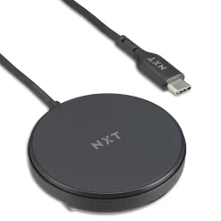 NXT Technologies ™ Wireless Magnetic Charger Bundle for Most Smartphones, Black (NX60457)