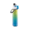 Water Bottles<O2COOL Elite Mist ‘N Sip Water Bottle, Ombre Blue, 20 Oz. (HMLDP07 OMB)