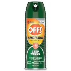 Pest Control<Off ! Deep Woods Sportsmen Insect Repellent, 6 oz Aerosol Spray, 12/Carton (SJN334684)