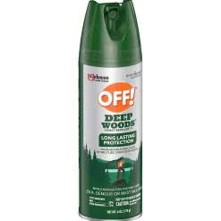 Pest Control<OFF! Deep Woods V Aerosol for Mosquitos, Alcohol Odor, 6 oz., 12/Carton (333242)